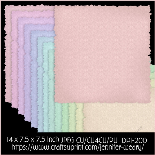 22 Candy Floss Mats