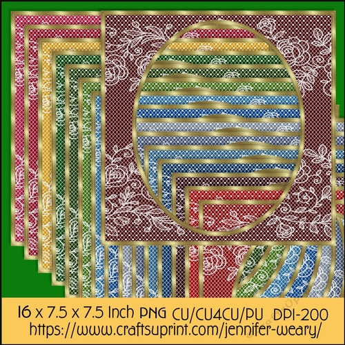 Lace with Roses Frames-Christmas Time 2