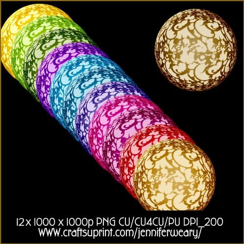 Merry Bright Spheres 2