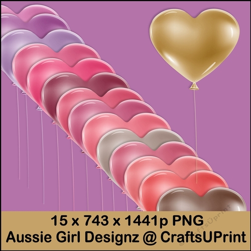 Bee Mine Hearts Balloons