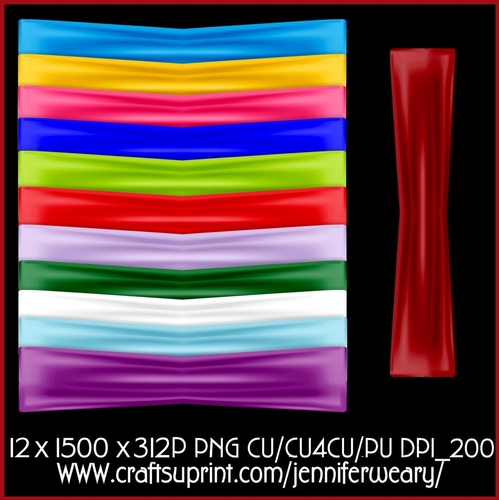 ribbon Wraps-Birthstone