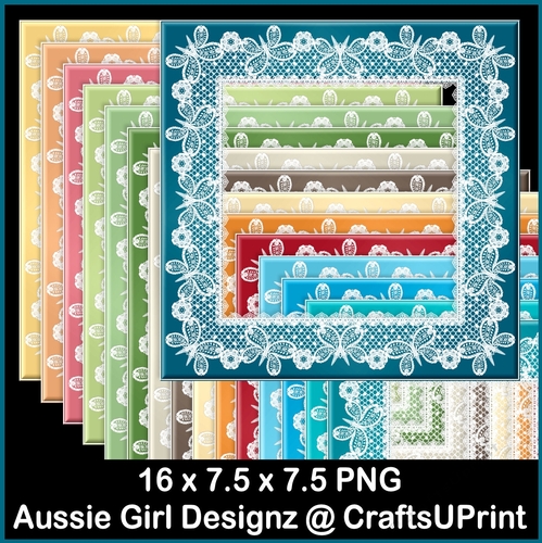 Butterfly Lace Frames-Lifes Beachy