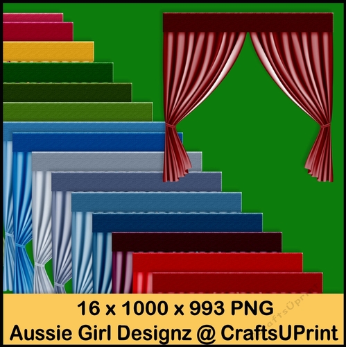Tie Back Curtains-Christmas Time 2