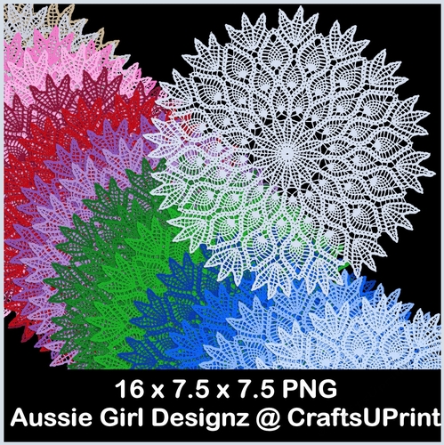 Elegance Doily Mats-Christmas Time