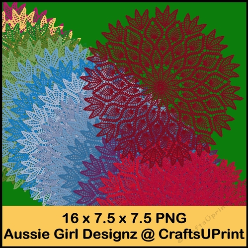 Elegance Doily Mats-Christmas Time 2
