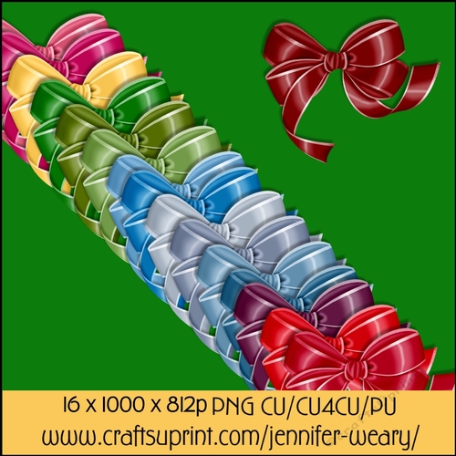 Christmas Time 2 Bows 2