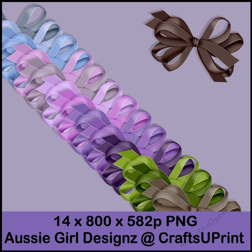 20 Lavender Field Bows 2