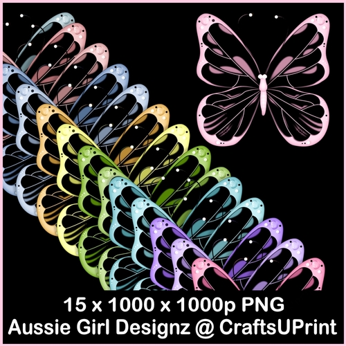Easter Morn Butterflies
