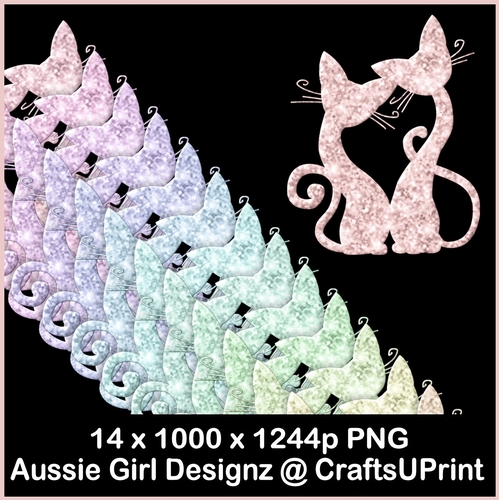 20 Candy Floss Ornaments