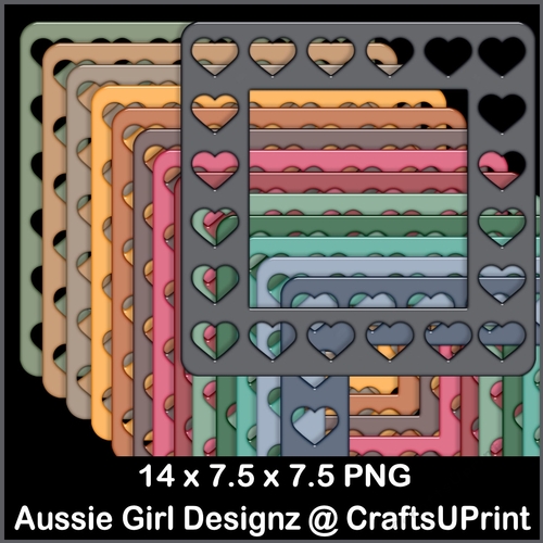 Cozy Heart Frames 1