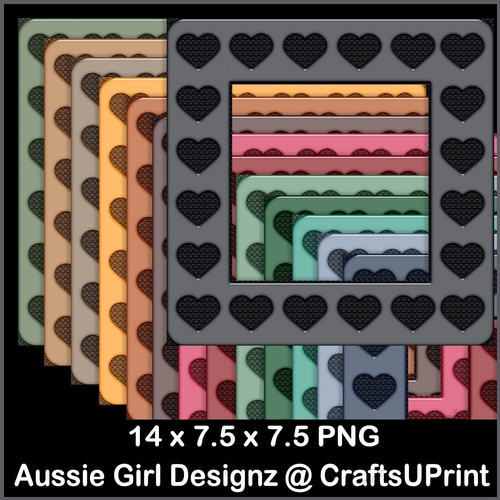 Cozy Heart Frames 2