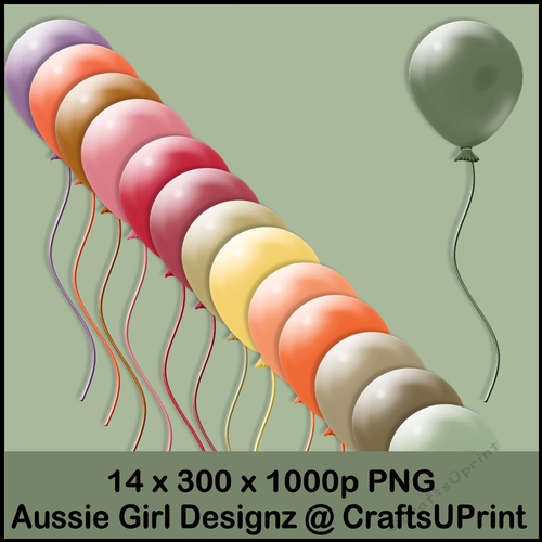 Autumn Fall Light Balloons