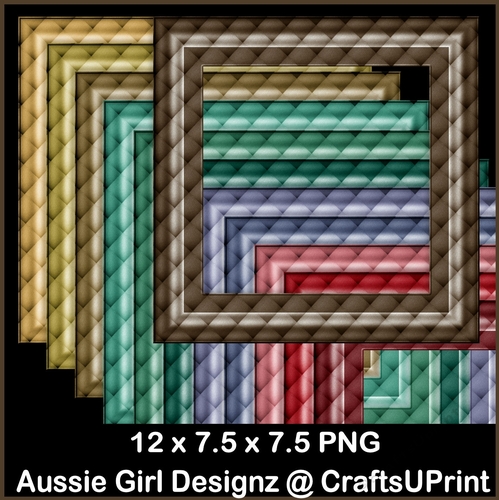 Padded Frames-Christmas Joy