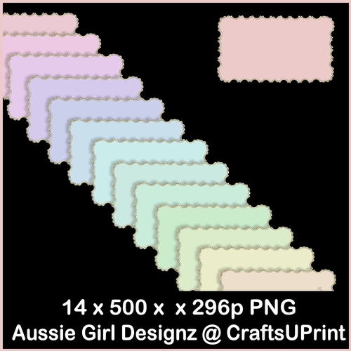 24 Candy Floss Sentiments 3