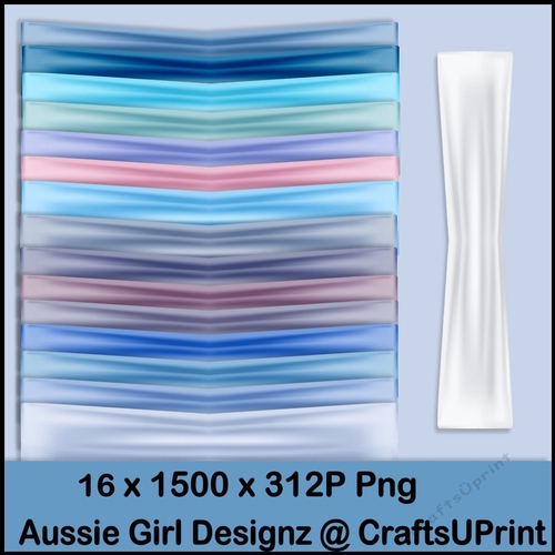 Ribbon Wraps-Winter Wonderland