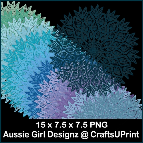 Elegance Doily Mats-Cool