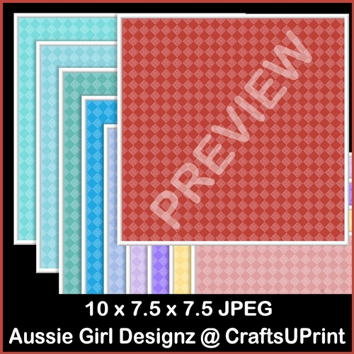Diamond Backgrounds with White Borders-jolly Christmas