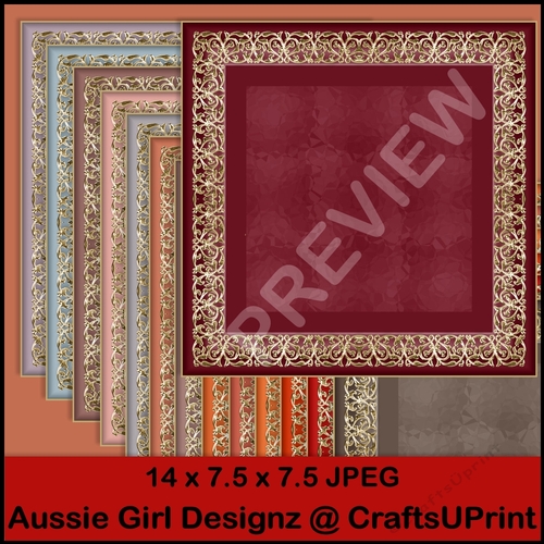 Charming Backgrounds-Flamingo Feathers