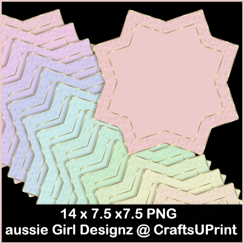 24 Candy Floss Mats 3