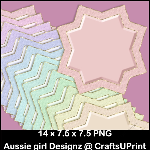 24 Candy Floss Mats 4