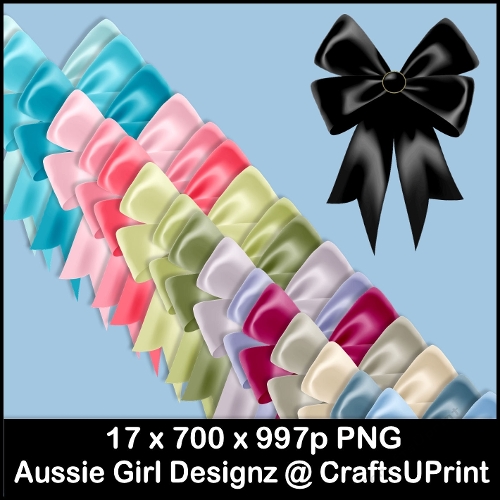 20 Glittering Bows