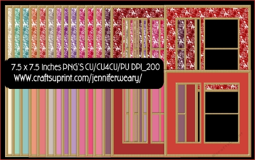 Lots of Roses Plain Frames-Valentine