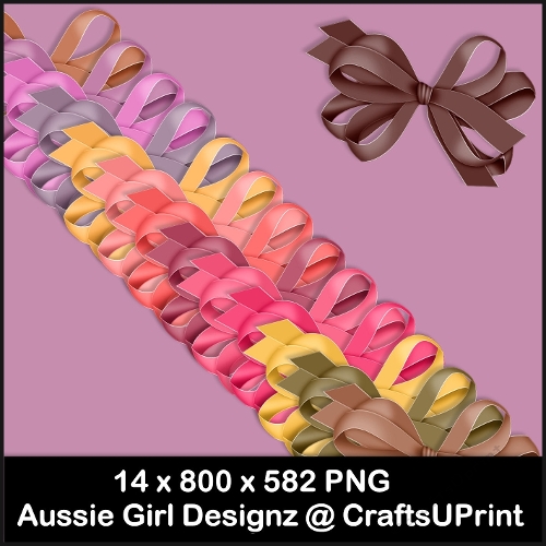 20 cherry Blossom Bows