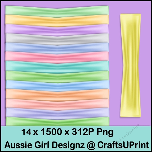 Ribbon Wraps-Spring Light 