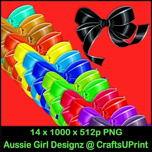 Halloween Bows 6
