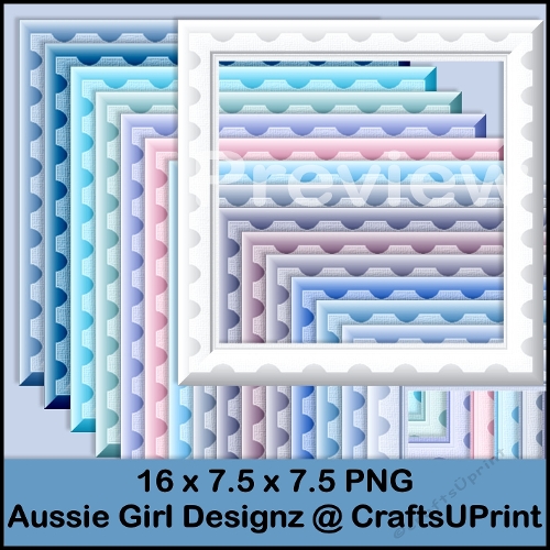 Winter Wonderland frames