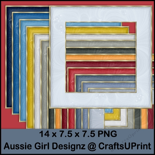 Outward Swirl Frames-Winter