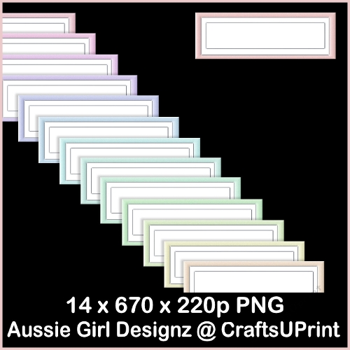 Silver Glittering Tags-Candy Floss