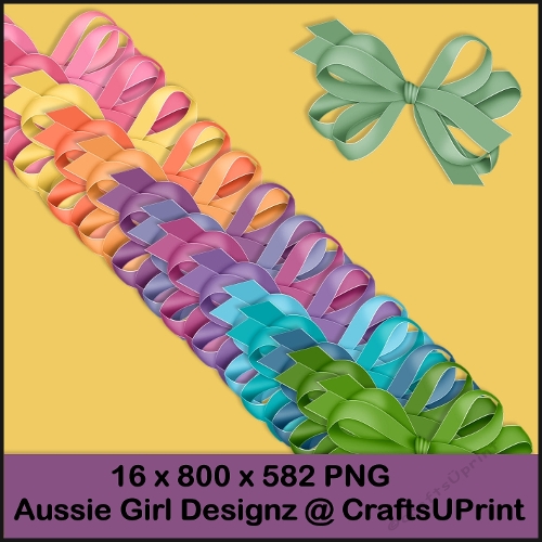 Easter Bows 10 