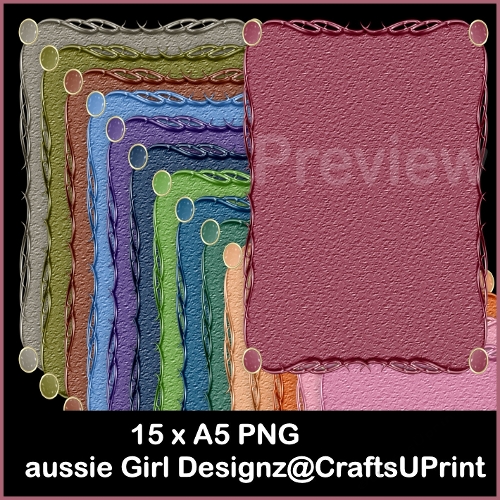 Brad Corner A5 Mats-Unique