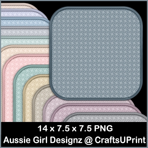 3 Patterned Mats-Neutral