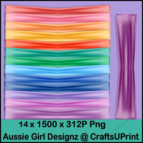 Ribbon Wraps-Summer 
