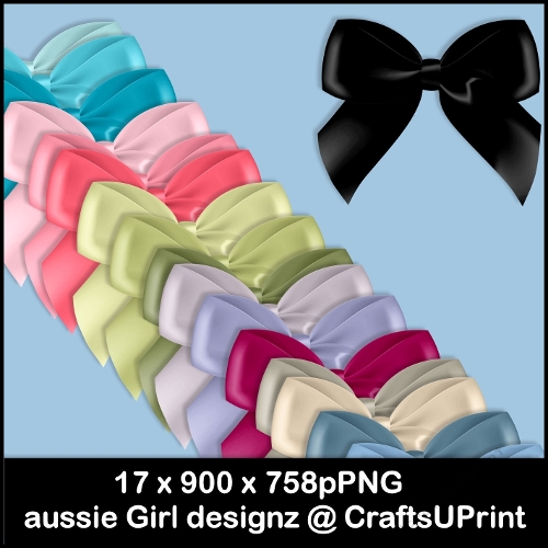 23 Glittering Bows 1