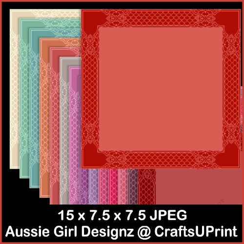 Heart Lace Backgrounds-Valentine 