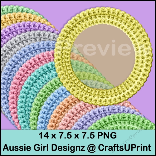 Triple Flower Frames-Spring light
