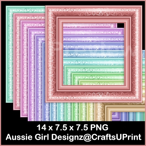 20 Candy floss B Frames