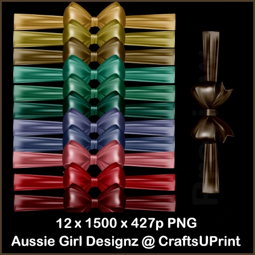21 Christmas Joy bows
