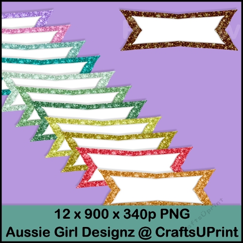 Glittering sentiments 2-Deck the Halls