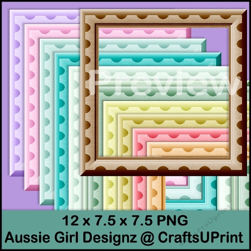  Deck the Halls frames