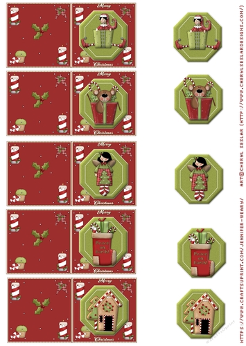 Christmas Tyme Gift Tags