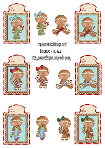 Stockings Gift Tags