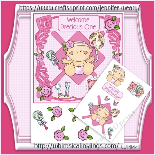Welcome Precious One Girl
