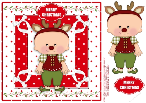 Reindeer Baby Boy