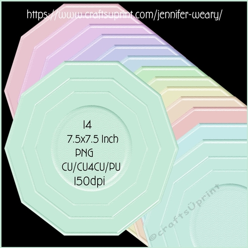Candy Floss Mats Pastel
