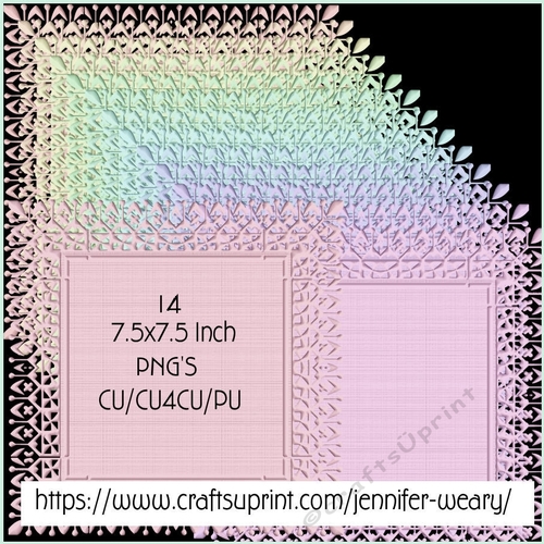 Candy Floss 4 Mats Pastel