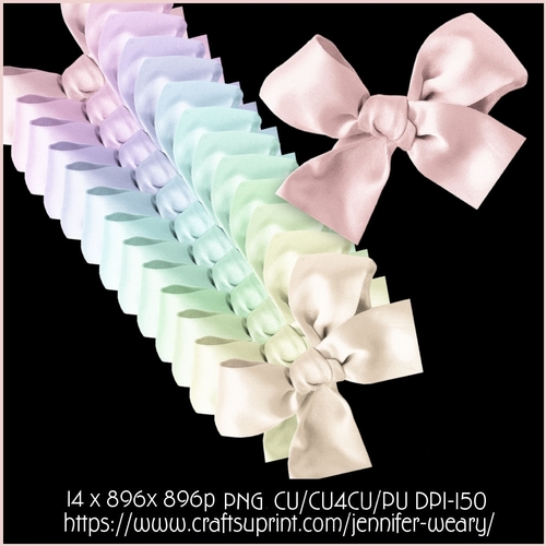 Candy Floss  Bows 2